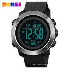 Skmei Newly designed watch digital for men ABS+stainless steel case PU band skmei digital watch instructions manual